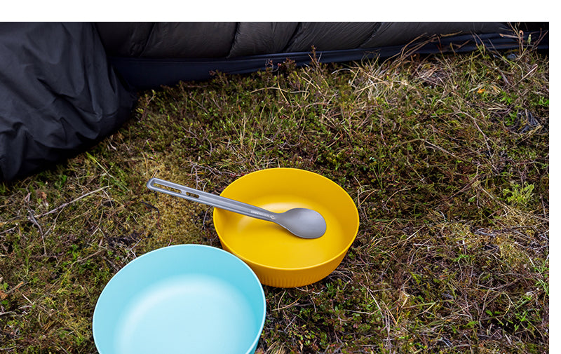 Frontier Ultralight Cutlery Set - Long Handle Spoon & Spork