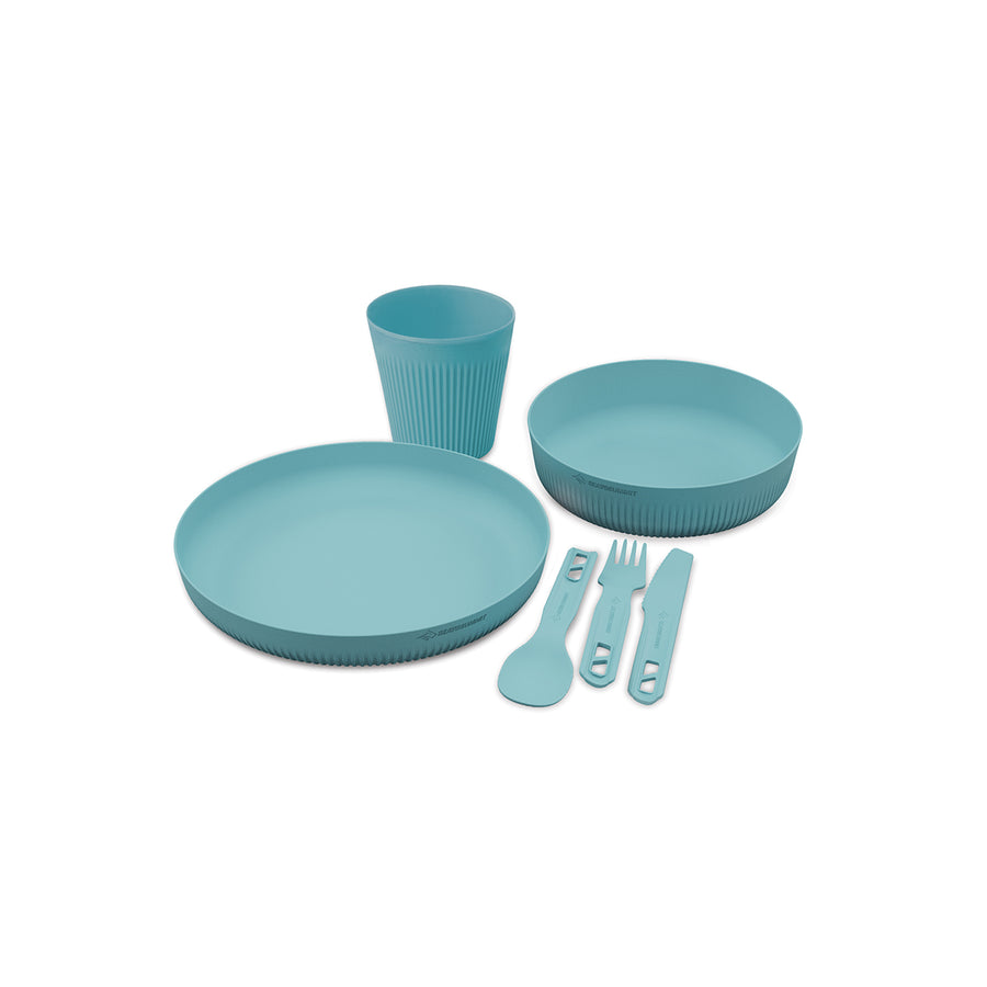Aqua Sea || Passage Dinnerware Set - (6 Piece)