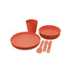 Spicy Orange || Passage Dinnerware Set - (6 Piece)