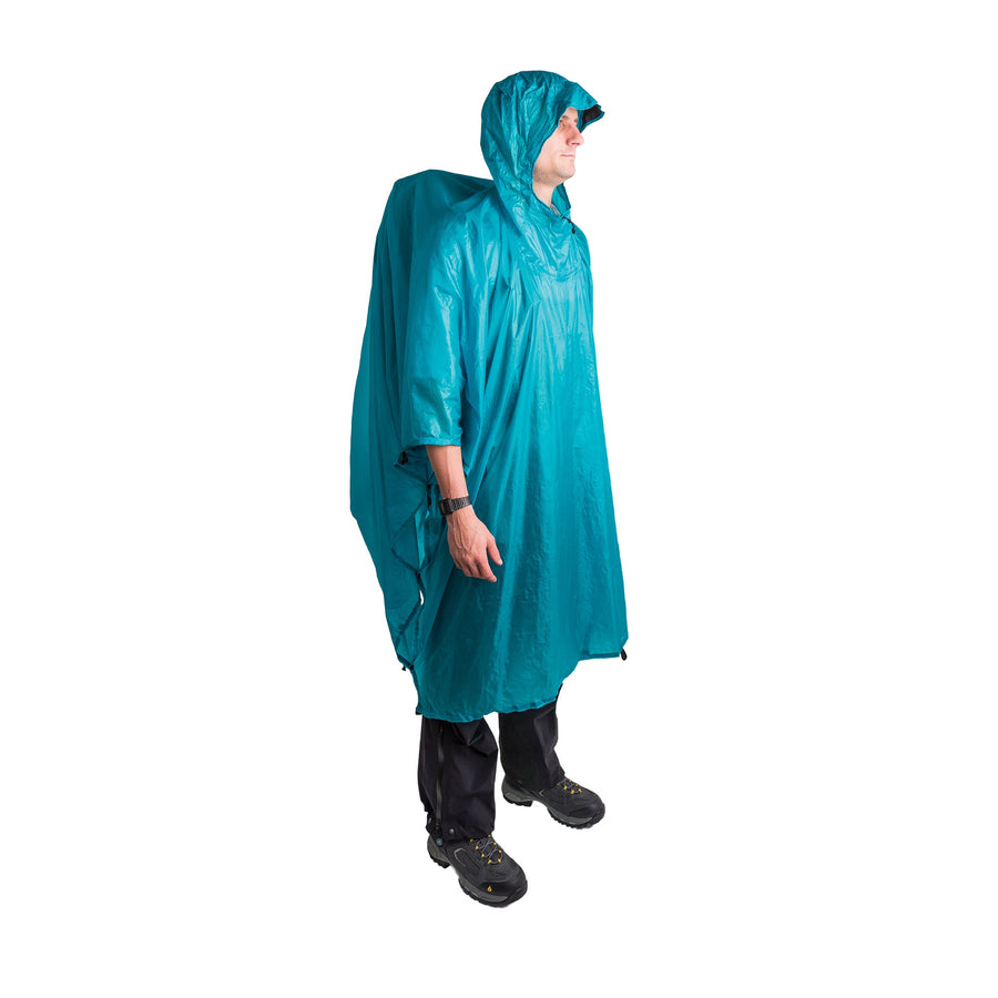 Ultra Sil Nano Rain Poncho _ blue _ backpacking