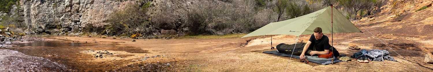 Sea to Summit camping tents and tarps — freestanding and ultralight shelters built for durability and weather protection across all outdoor environments
