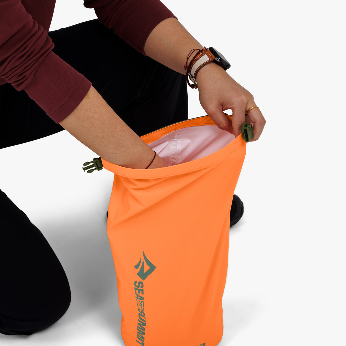 [3 Piece] 3/5/8L / Emberglow/Poison Green/Tangerine || Lightweight Dry Bag Set