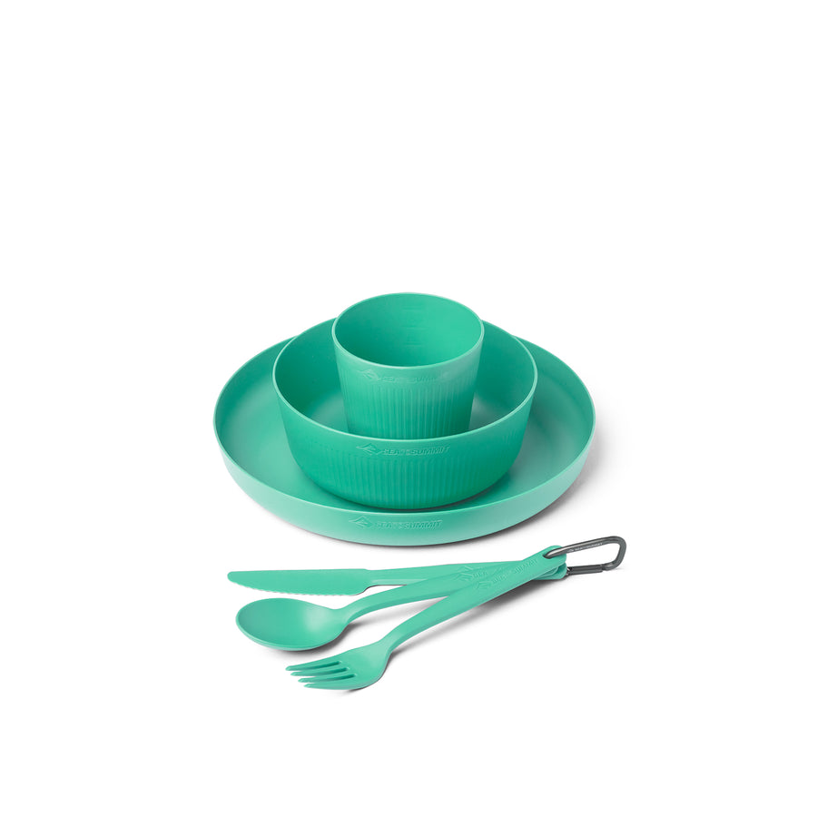 Cabbage || Camp Dinnerware Set w/ Mesh Sack