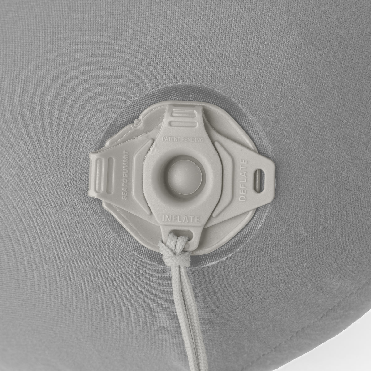 Neutral Grey || Aeros Down Travel Pillow