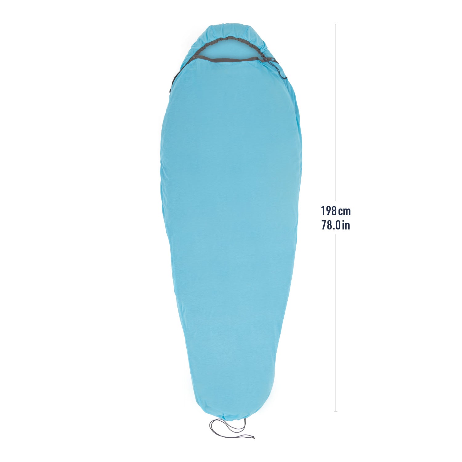 Compact Mummy (Drawcord) || Breeze Sleeping Bag Liner
