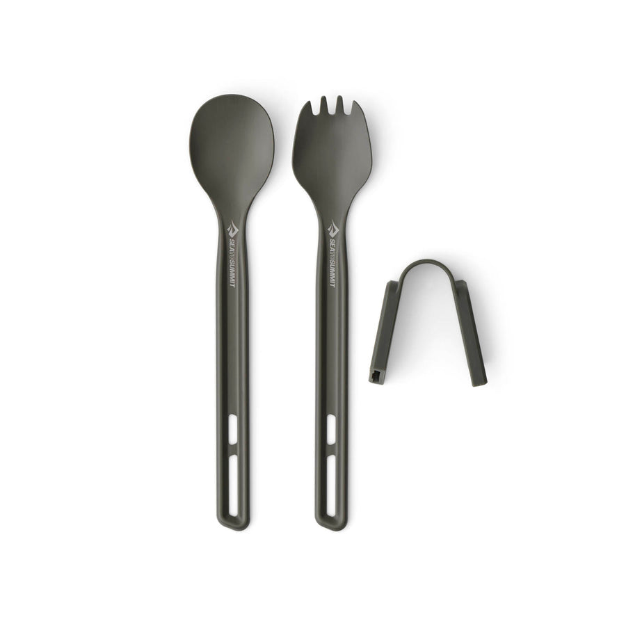 Frontier Ultralight Cutlery Set - Long Handle Spoon & Spork