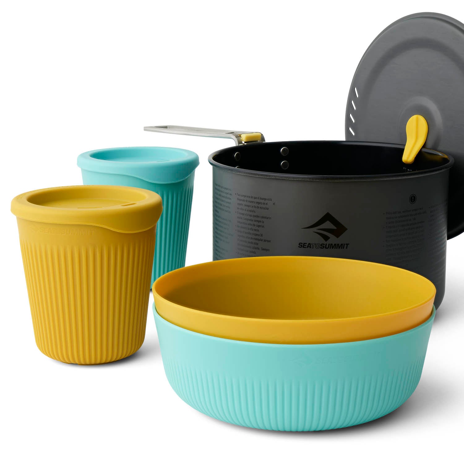 Sea To Summit Frontier UL Collapsible One Pot Cook Set - 3-Delig | 9327868161379 Sea To Summit Frontier UL Collapsible One Pot Cook Set - 3-Delig | 9327868161379
