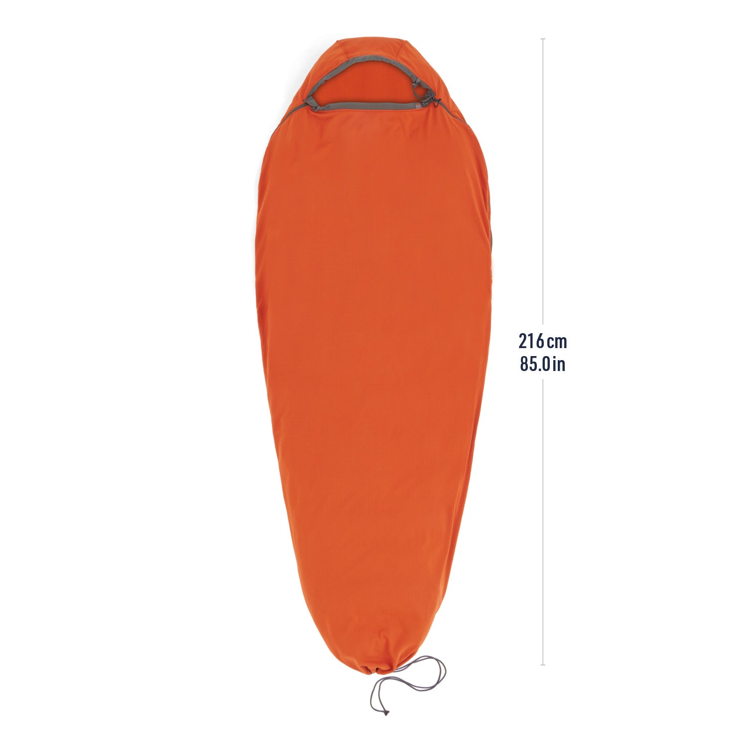 Mummy (Drawcord) || Reactor Fleece Sleeping Bag Liner