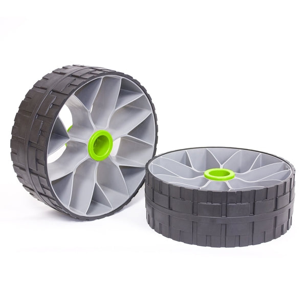 Cart Solid Wheel Retro-Fit Kit - [2 Pack]