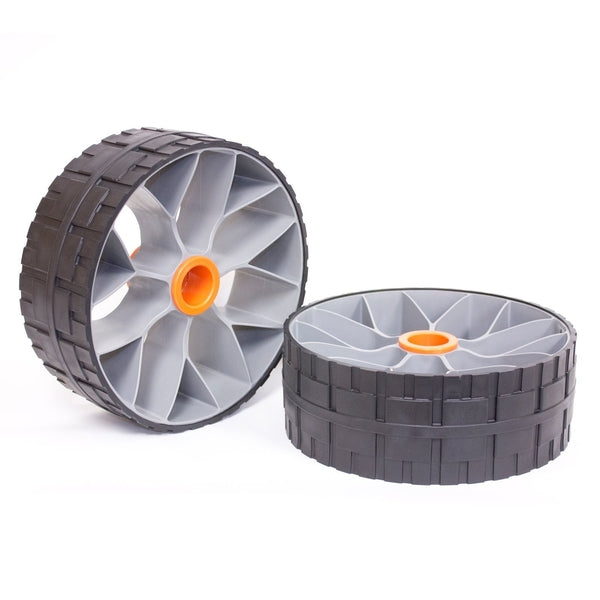 Cart Solid Wheel Retro-Fit Kit - [2 Pack]