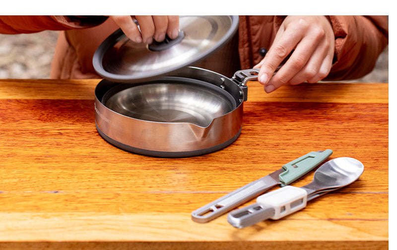 Description || Detour Stainless Steel Cutlery Set - [3 Piece]