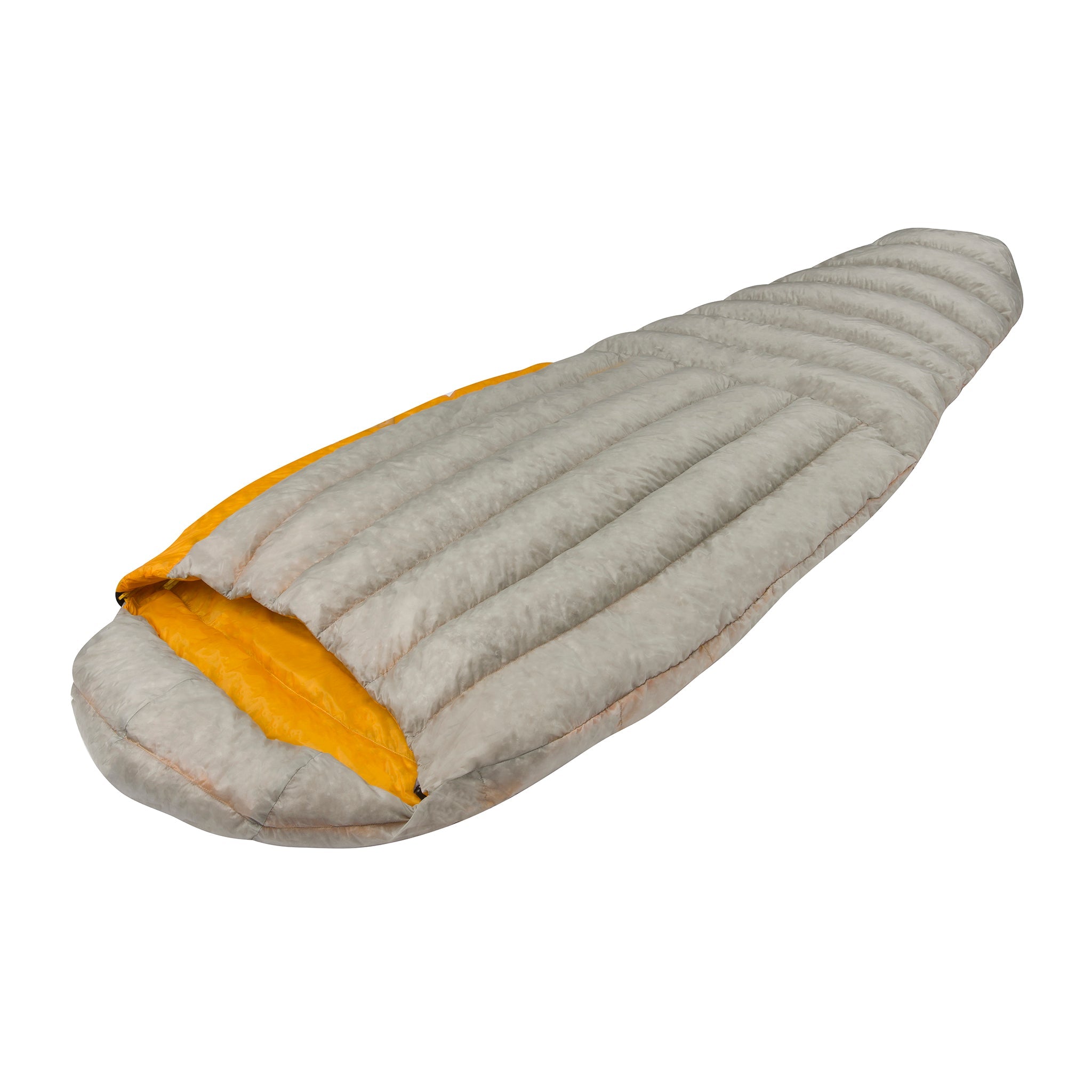Cold weather mummy top sleeping bags