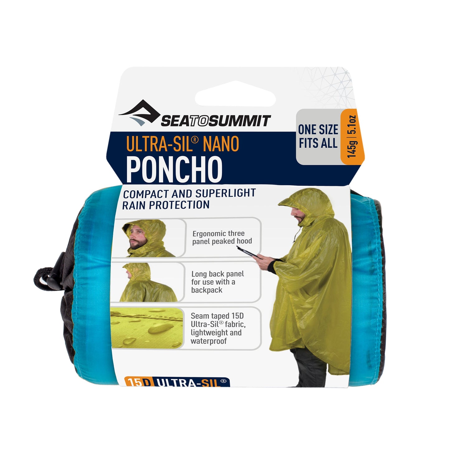 Blue || Ultra-Sil Nano Poncho
